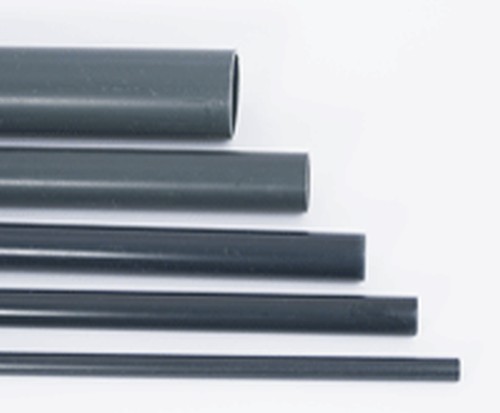 PVC pressure pipe / m Ø 20 mm grey