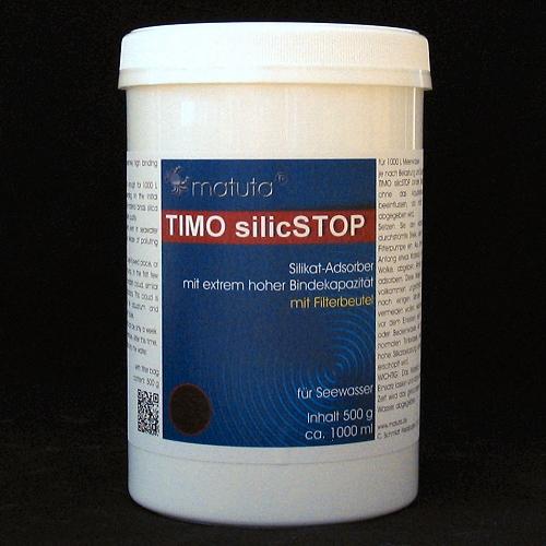 TIMO silicSTOP 500 g, Round box, with filter bag
