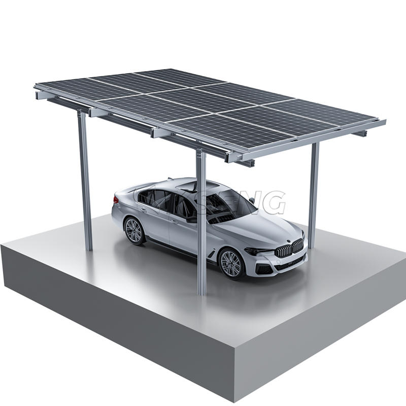 Carport Single Standard inkl. Fotovoltaik-Module