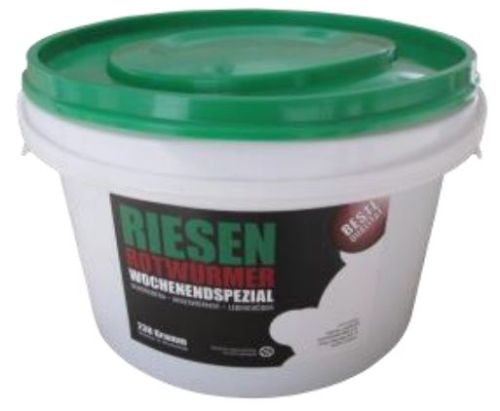 Riesen-Rotwürmer / Dendrobena - Groß -Wochenend Spezial, 12 Eimer je ca. 150 Stück<br>Not available